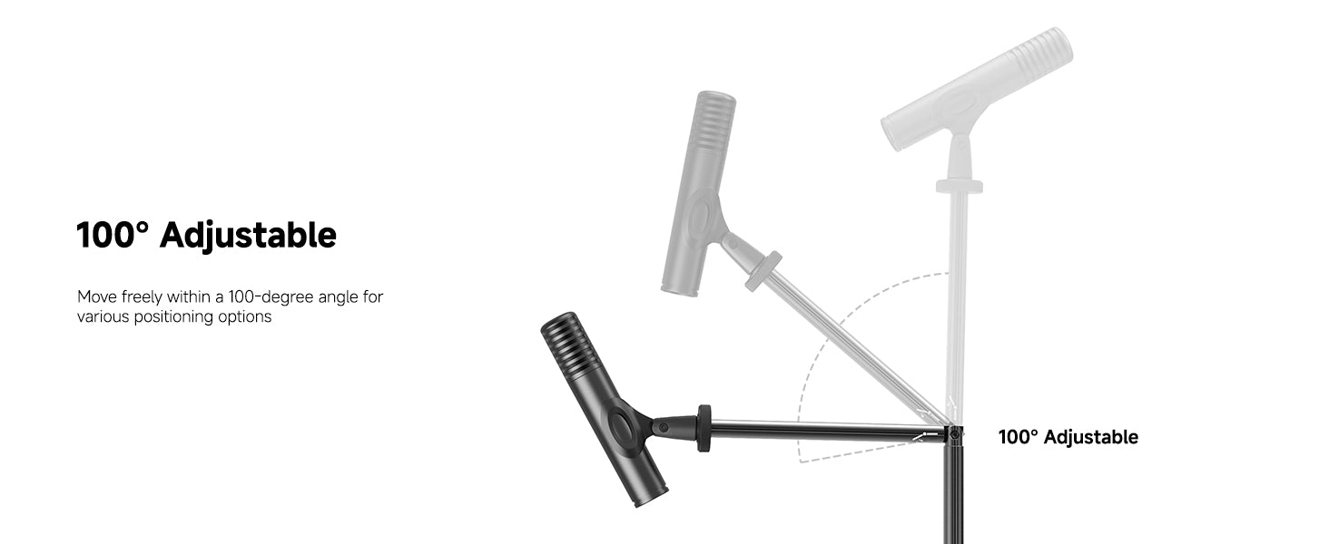 Pied de microphone réglable Ikarao